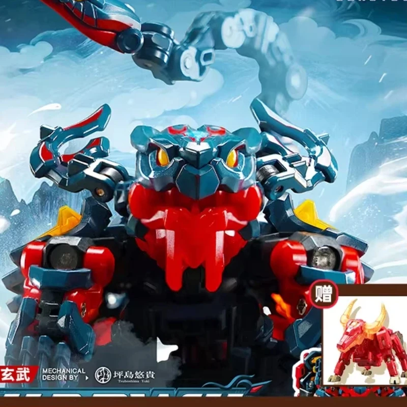 Beast Box Infinite Series Xuanwu Transformacja Zabawka Model do Składania Modny Oryginalny Produkt Gotowy Mecha Prezent na Festiwal