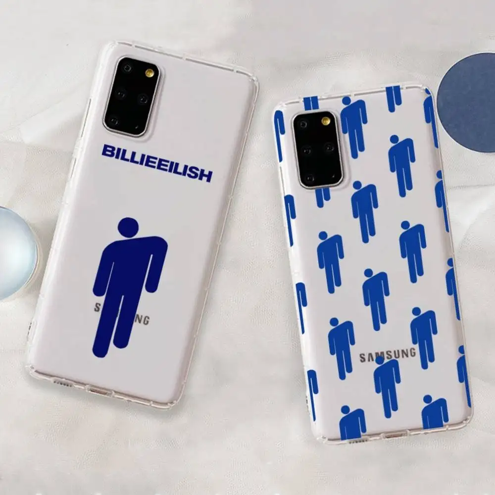 حافظة لهاتف سامسونج جالاكسي S 20 30 21 22 23 24 A 30 50 31 32 51 70 71 72 73 Plus حافظة شفافة