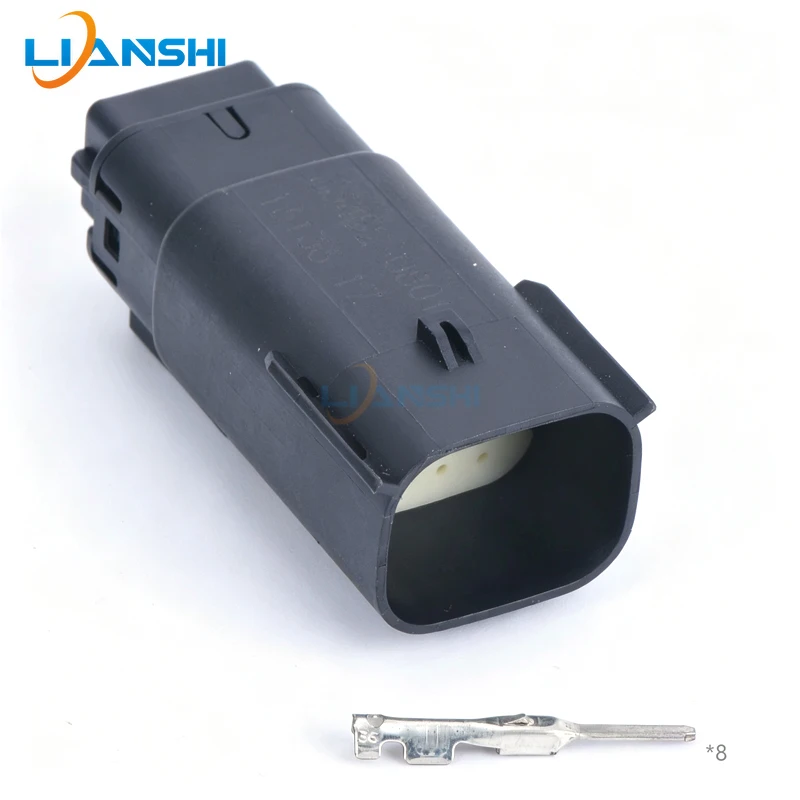 8Pin 33472-0801 33482-4801 MX150 Sealed Connector Kit w/Terminals For Ford Buick Chevrolet Headlight Turn Signal Wiring Harness