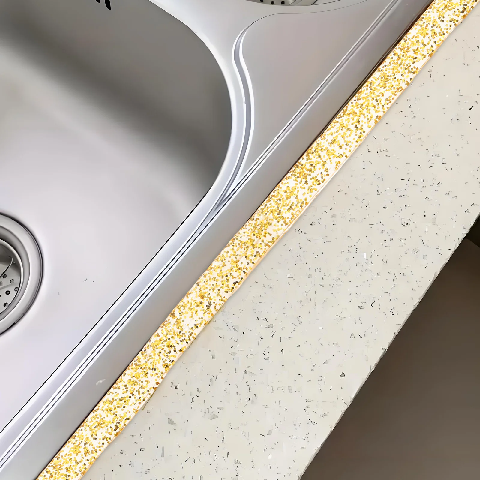 

2 Rolls Self Adhesive Trim Strip Peel and Stick Skirting Board Decorative Wall Edge for Ceiling Molding Background Home Decor 6