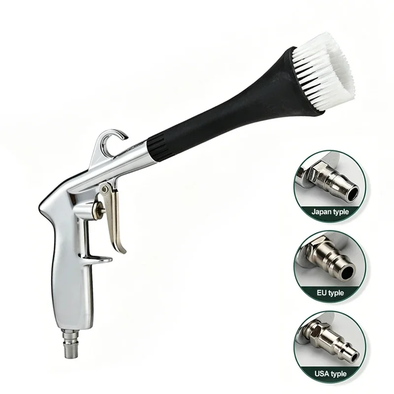 Multi-Function High Pressure Pneumatic Cleaning Gun Portable Air Compressor Dust Blower Auto Interior Detailing Maintenance Tool