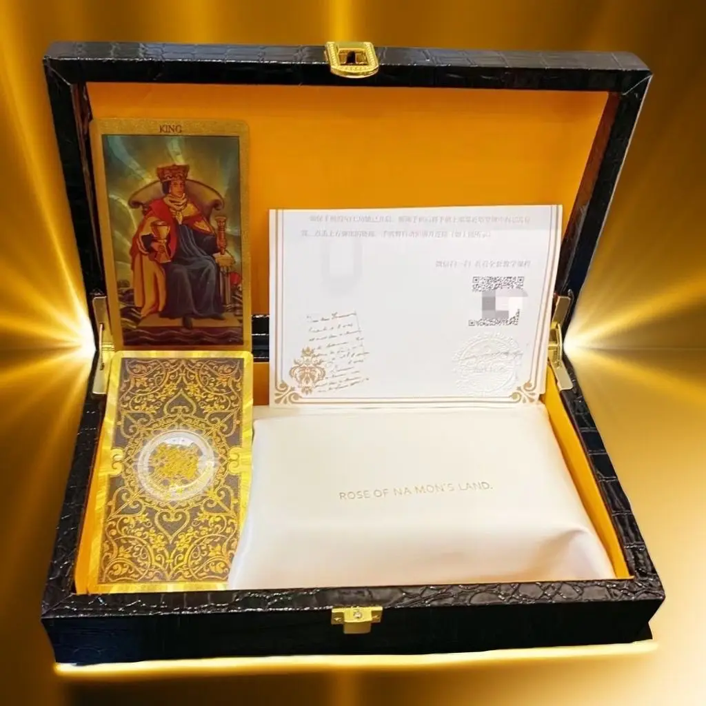 Tarot card smart with chip gift box, beginner classic tarot card collection