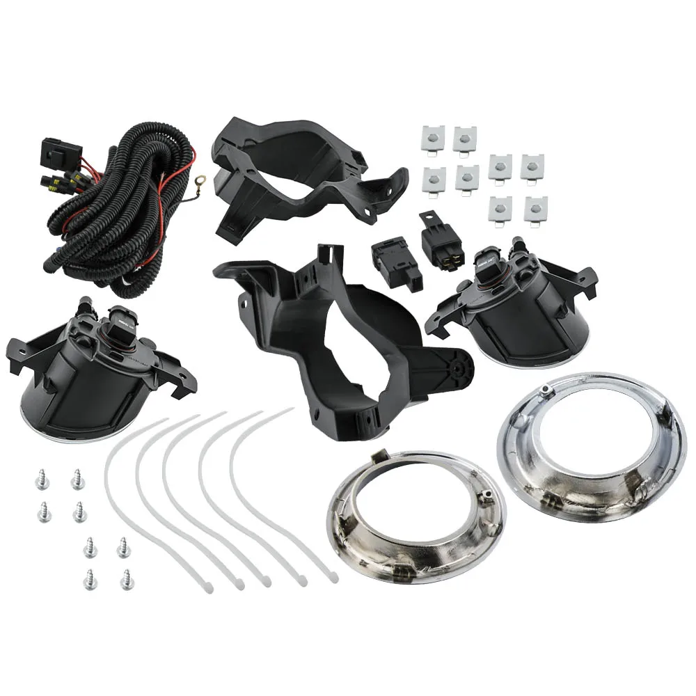 

Сменная пара противотуманных фар в сборе для Nissan Pathfinder 2013 2014 2015 2016, сменный комплект противотуманных фар с переключателем