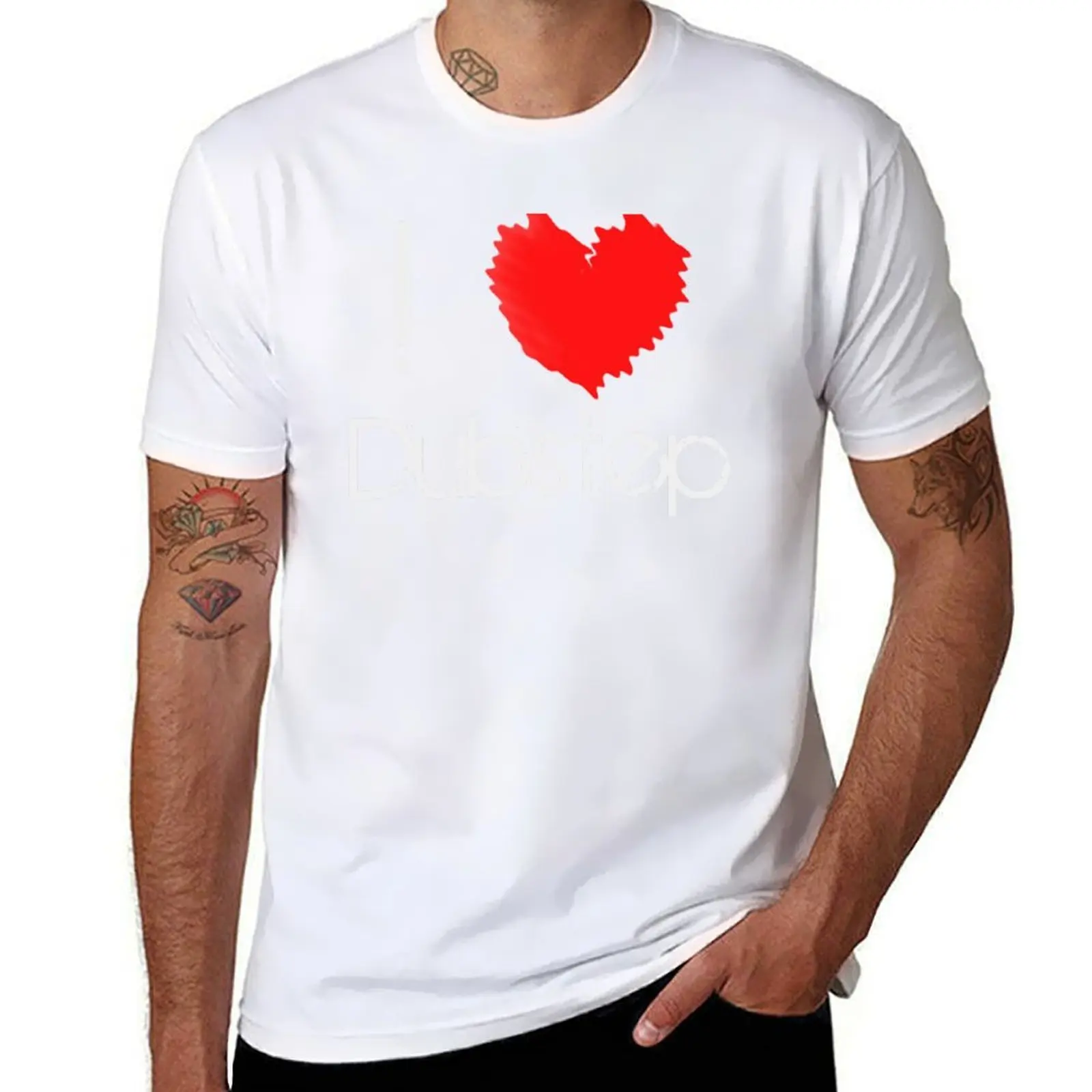 

Dubstep Love T-Shirt t shirts for man cotton man t shirt cotton high quality T-Shirt