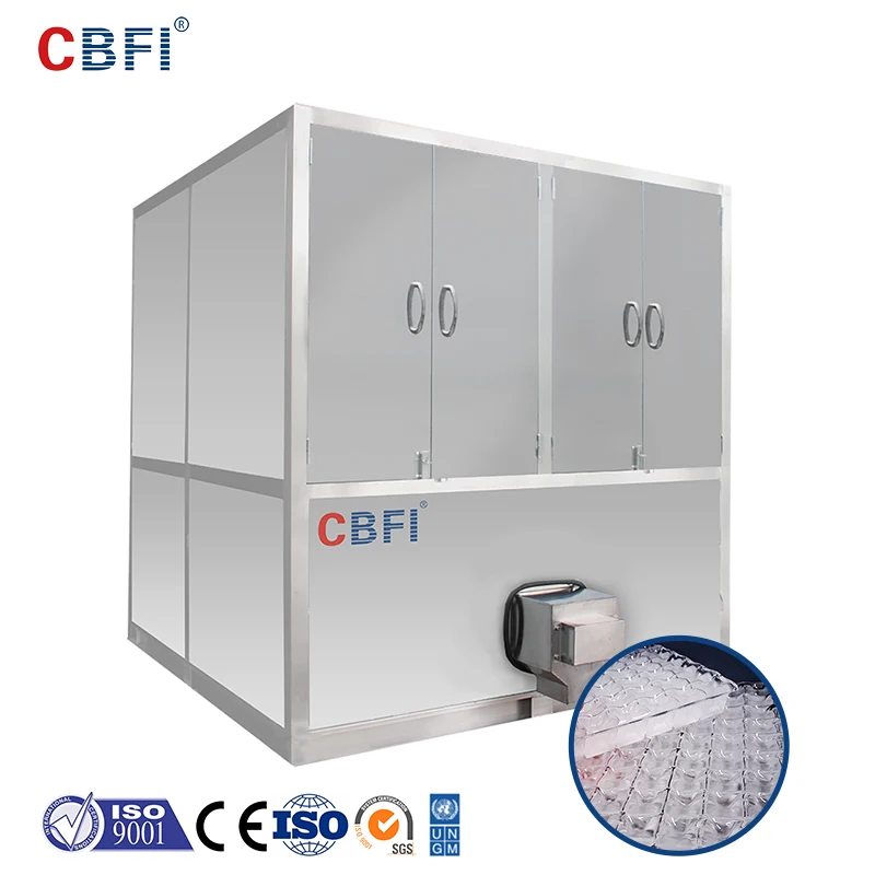 3 Ton High-Efficiency Commercial Ice Cube Making Machine with Motor & Pump for Sale