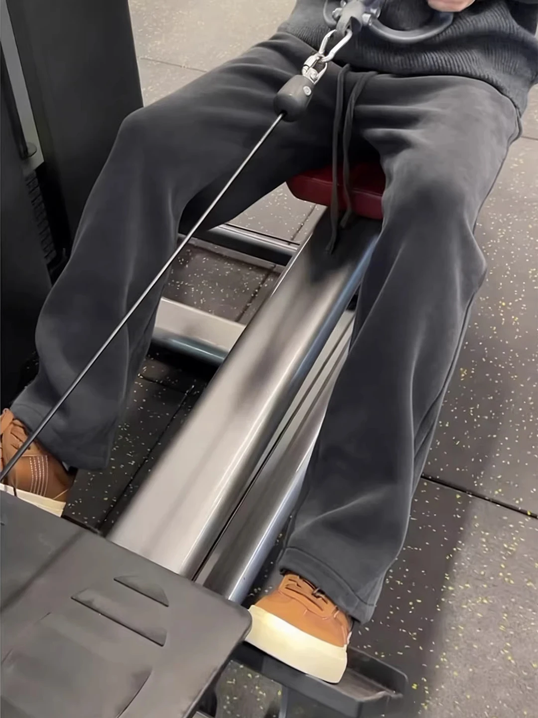 

Мужские зимние спортивные брюки Waed ey Thiened Fce Fitn, прямые повседневные брюки в американском стиле, утепленные, с изогнутым кроем, модель Bend Knife P