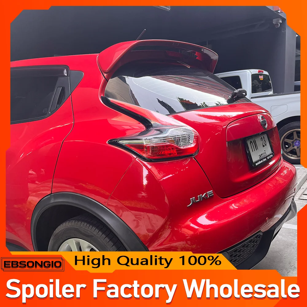 Voor Nissan Juke 2011 2012 2013 2014 2015 2016 2017 Fabriek Stijl Spoiler GLANZEND ZWART Dakspoiler Wing