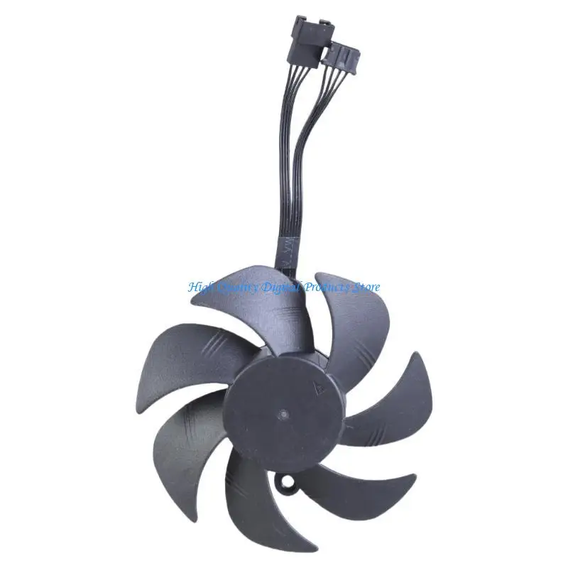 พัดลมระบายความร้อนการ์ดการ์ดกราฟิก u2je สำหรับ RTX3060 การ์ดวิดีโอที่เหมาะสมที่สุด radaition