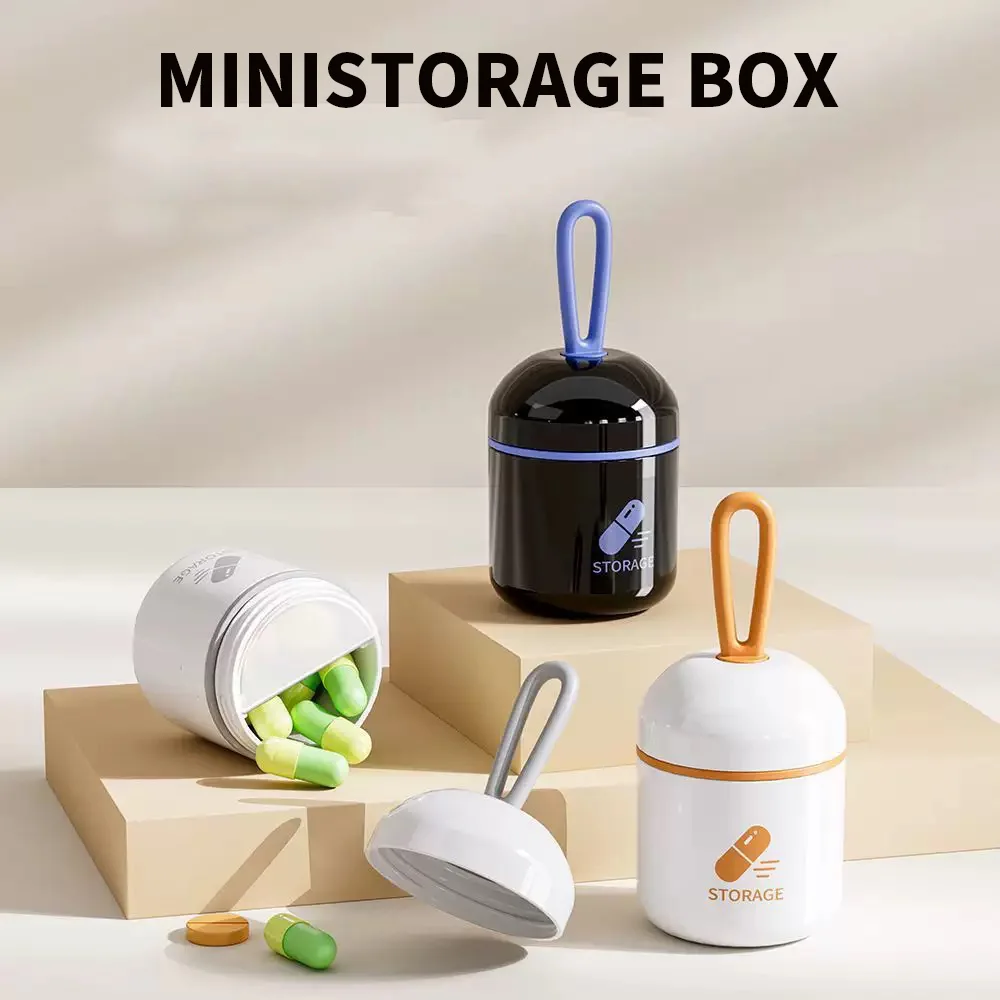 1PC Mini Medication Box - Compact, Convenient, Waterproof and Moisture Resistant - Home Pill Storage Box