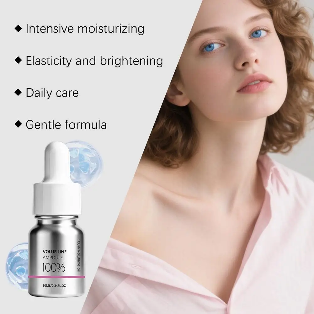 10ml Volufiline Ampoule Essence Serum Plumping Firming Moisturizing Serum Deeply Hydrates Improves Fine Lines Refreshes Skin Car