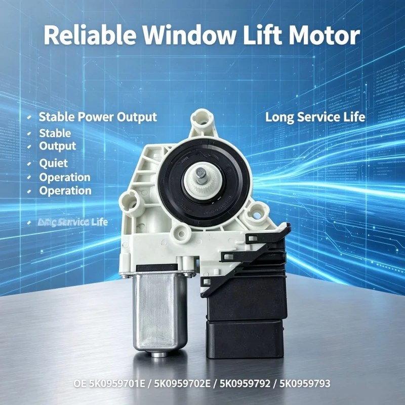 Achterste linker en rechter elektrische raammechanisme OEM 5K0959701E 5K0959702E 5K0959792 5K0959793 5K0959792A 5K0959793A Vervanging voor VW Golf