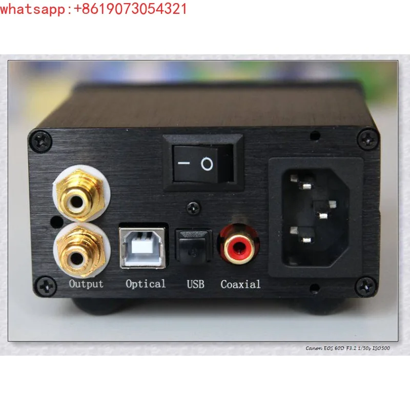 Machined all-aluminum chassis for use with L9023DAC