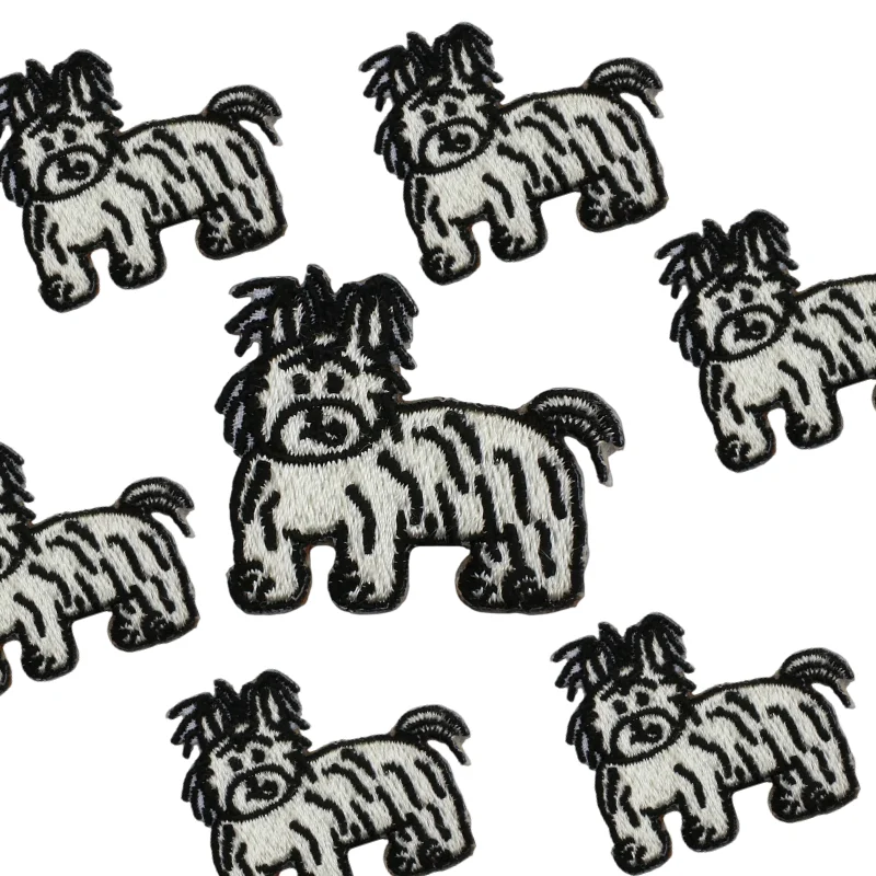 

Patches Set Forest Animal Embroidery 68PCS , Big Black Bear & Friends Iron on For Bag Hat DIY Decor