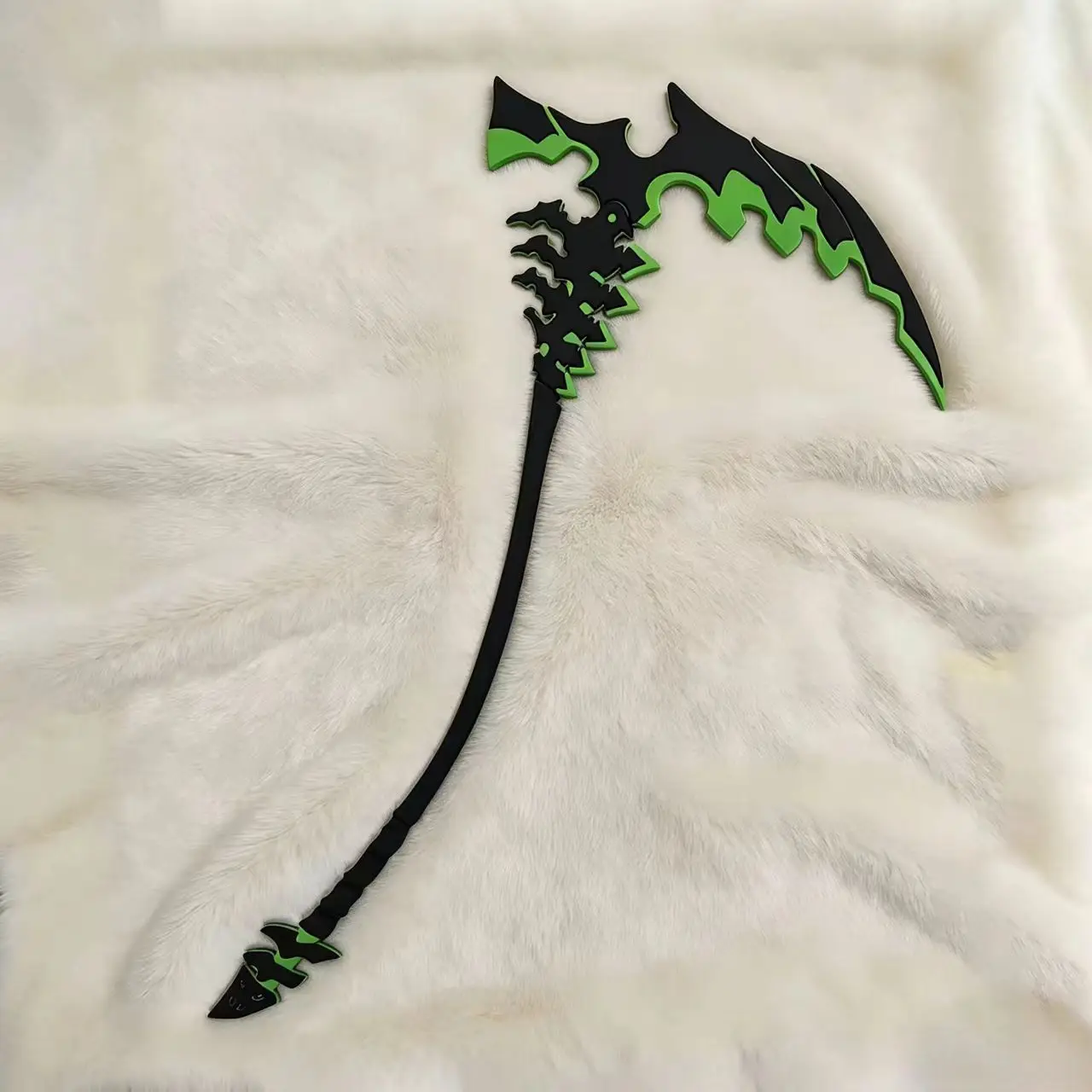 Anime Black Rock Shooter  Blue Archive: DEAD MASTER Scythe Cosplay Model Props
