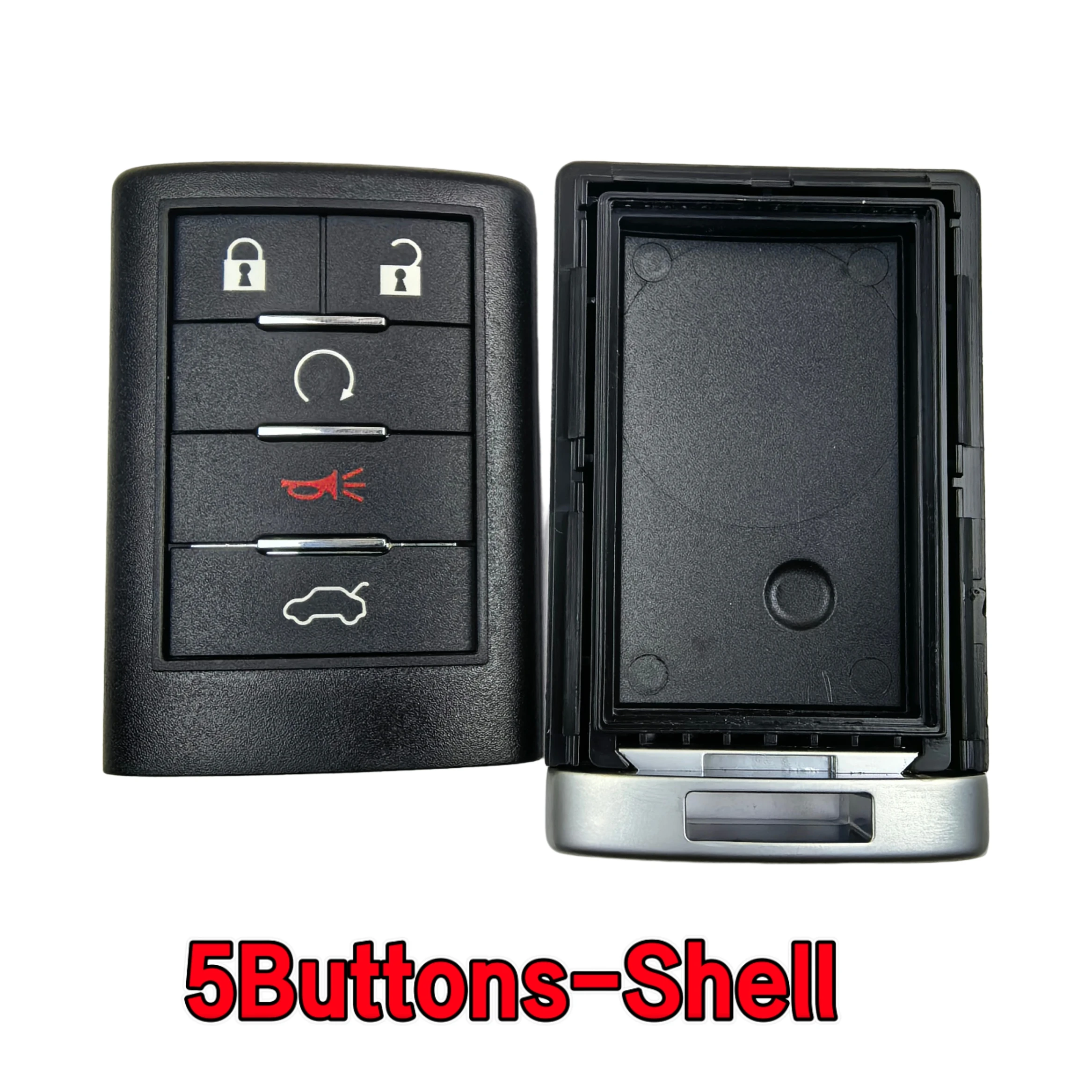 FCC: OUC6000066 315MHZ 4/5/6 Tasten Keyless Go Fernbedienung SUV Schlüssel/PCB/Gehäuse für Cadillac Escalade ESV EXT 2007-2014 CTS DTS Schlüssel – Detail 9