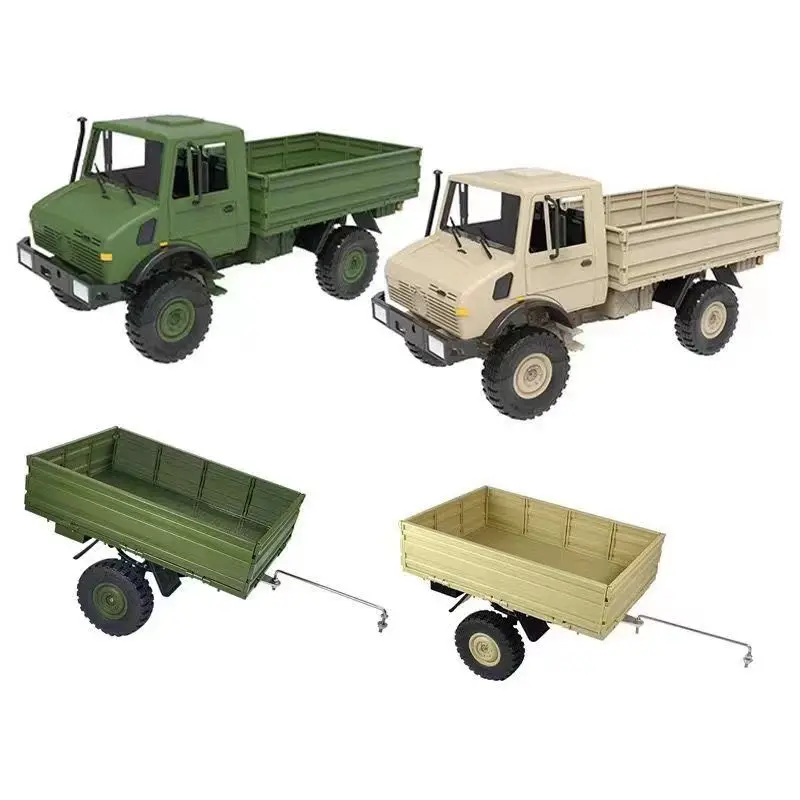 

Rc Crawler car simulation military truck special trailer For Landa Technology P06 Unimock climbing off-road model car simulation