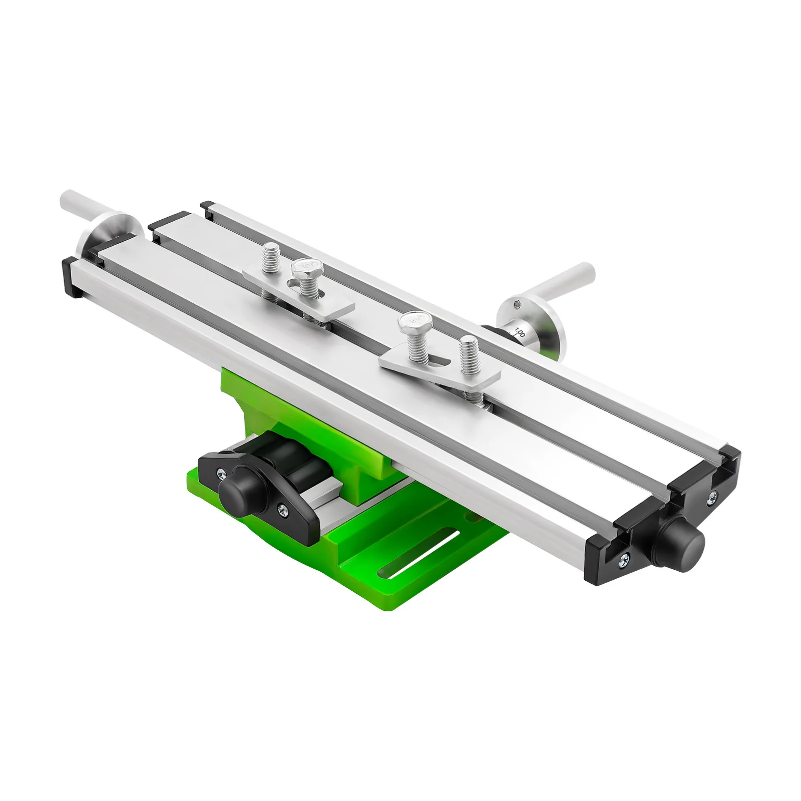 Fräsmaschinen-Kreuztisch, Verstellbarer Arbeitstisch, Frästisch, Kombinierter Bohrtisch für Mini-Tischbohrmaschinen – Detail 1