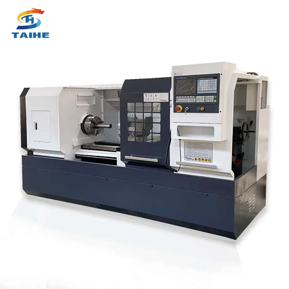 CK6150 for metal torno cnc Flat bed turning machine CK6140  machinery  lathe live tooling