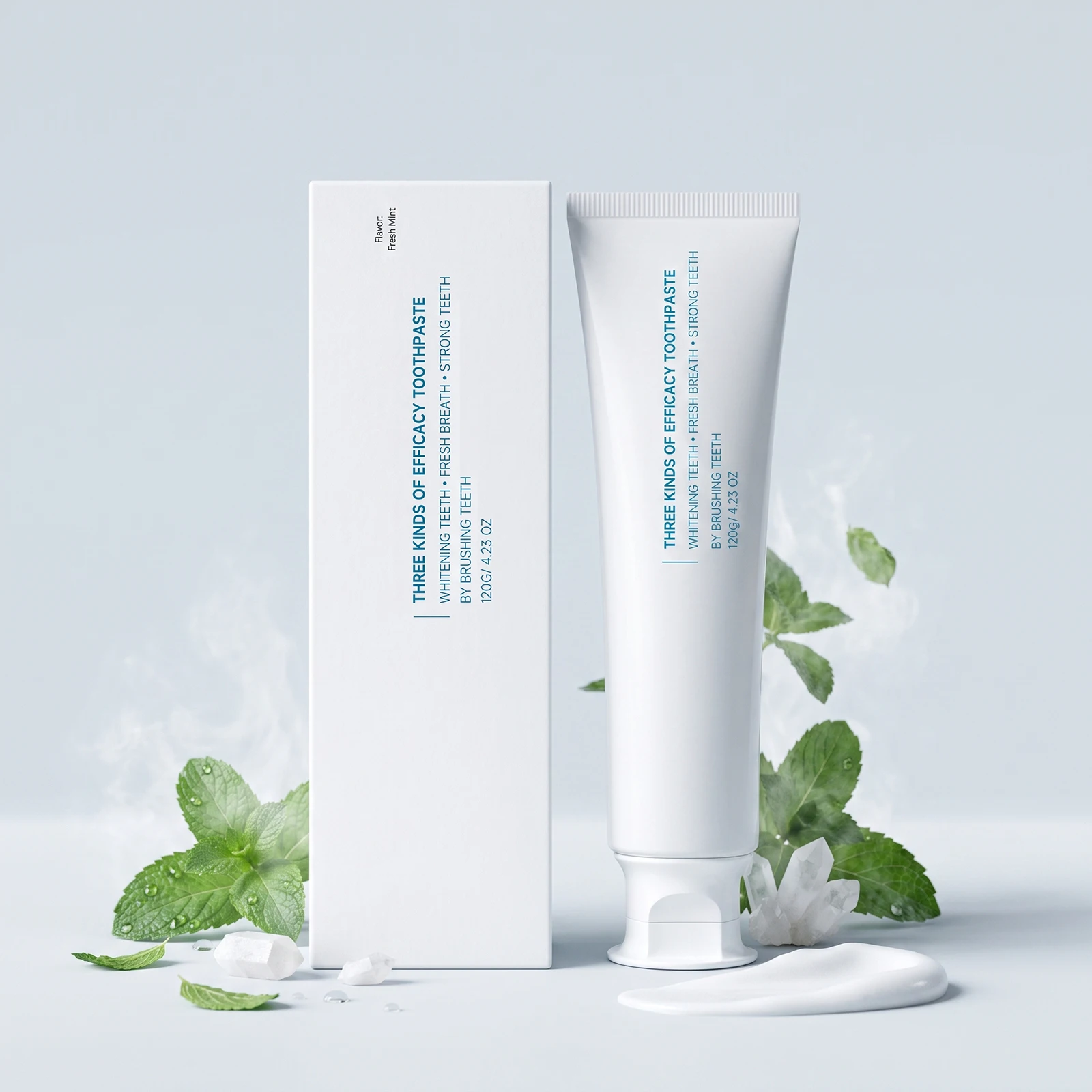 Whitening Teeth Toothpaste Gently Cleanses Teeth And Relieves Bad Breath Freshen Breath Removes Yellow Teeth Prevents Cavities
