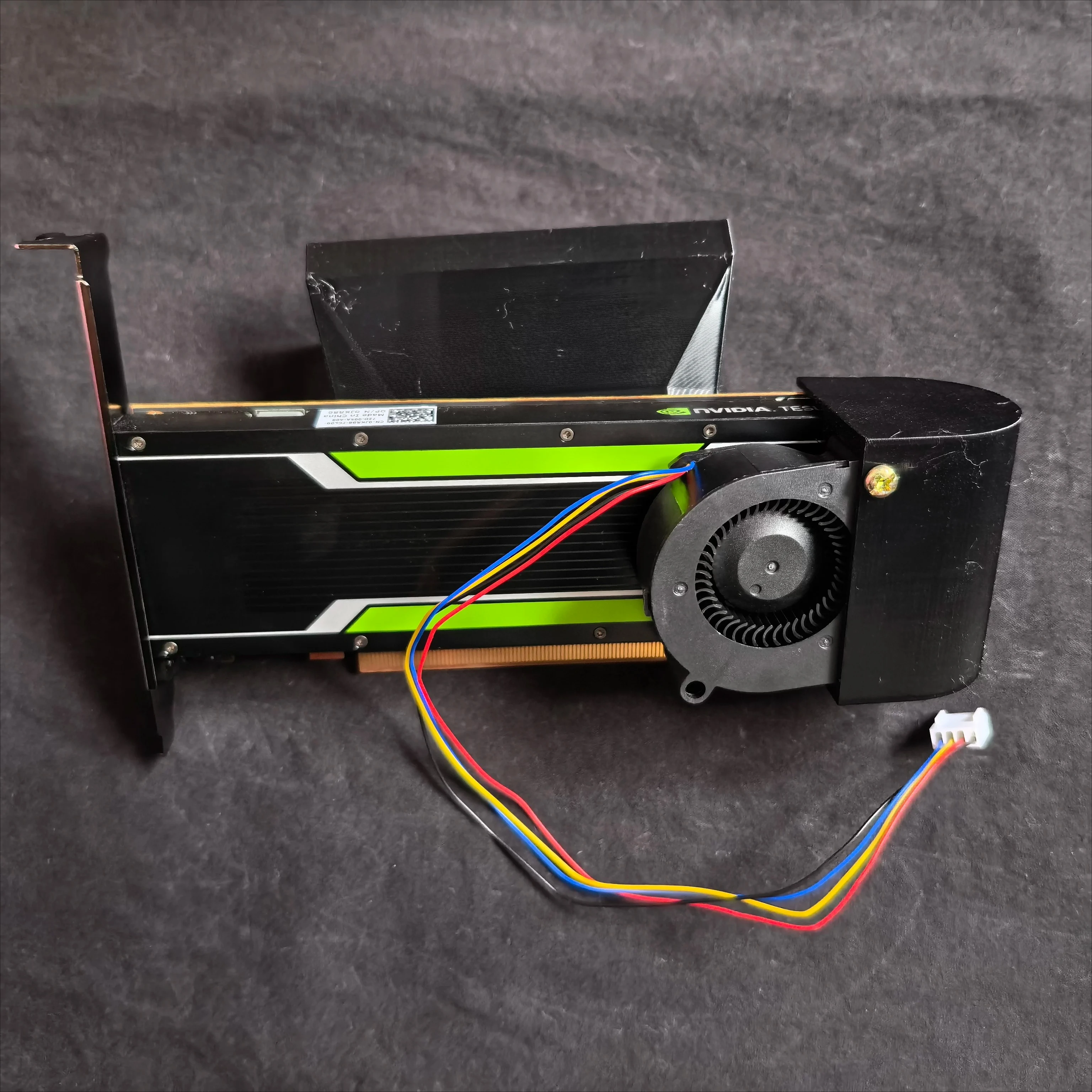 Universal U-Shaped Turbo Fan Cooler for NVIDIA for Tesla P4 / T4 / M4 / L4 / A2 Graphics Cards