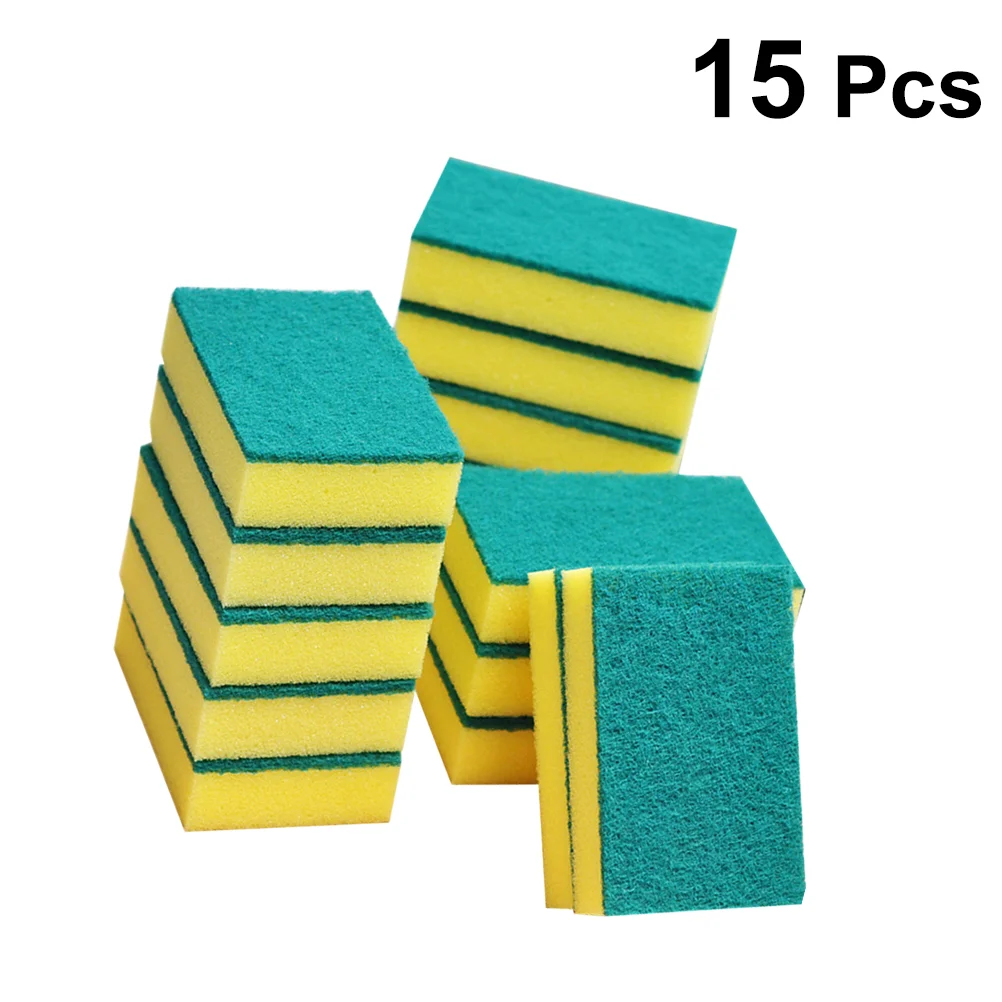 

Heavy Duty Scouring Pads Household Sponge Cleaners for Kitchen Cleaning Sponges