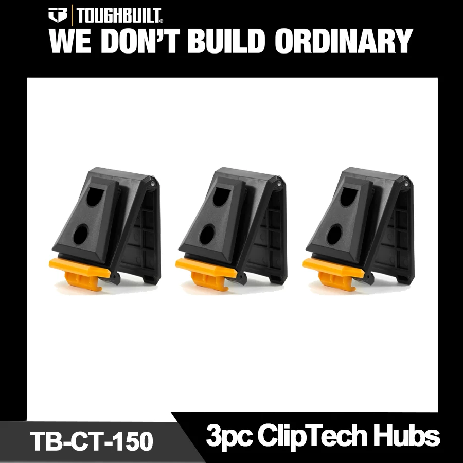 toughbuitl cliptech hubs ferramenta acessorios para todas as bolsas cliptech tb ct150 pcs 01