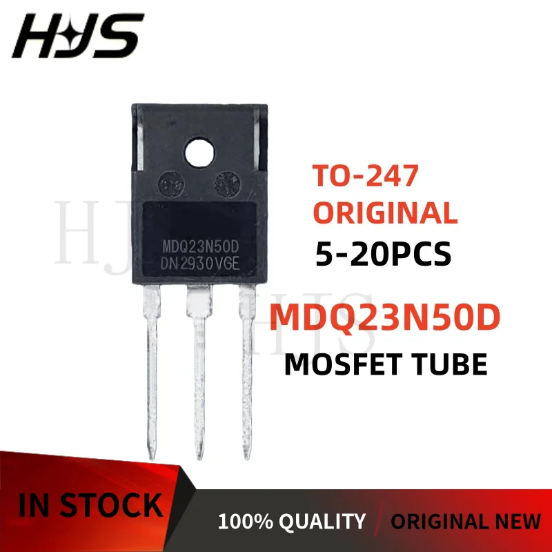 5-20Pcs 기존 및 신규 MDQ23N50D MDQ23N50DTH TO-247 23A 500V MOSFET 전계 효과 튜브 재고 있음