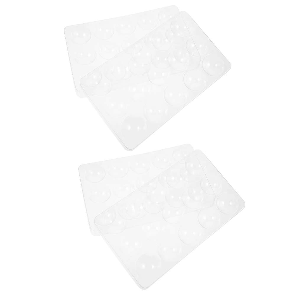 

4 Pcs Fondant Shaping Tray Sugar Flower Drying Rack Cake Decorating Baking Accessories Plastic Chocolate Mat Gum Paste