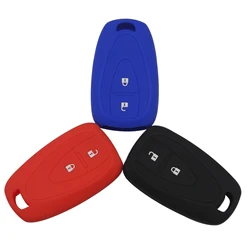 jingyuqin 2Button For Chevrolet Cruze Trax Malibu XL Spark Verano Volt Limited 2016 2017 Fob Silicone Remote Car Key Case Cover
