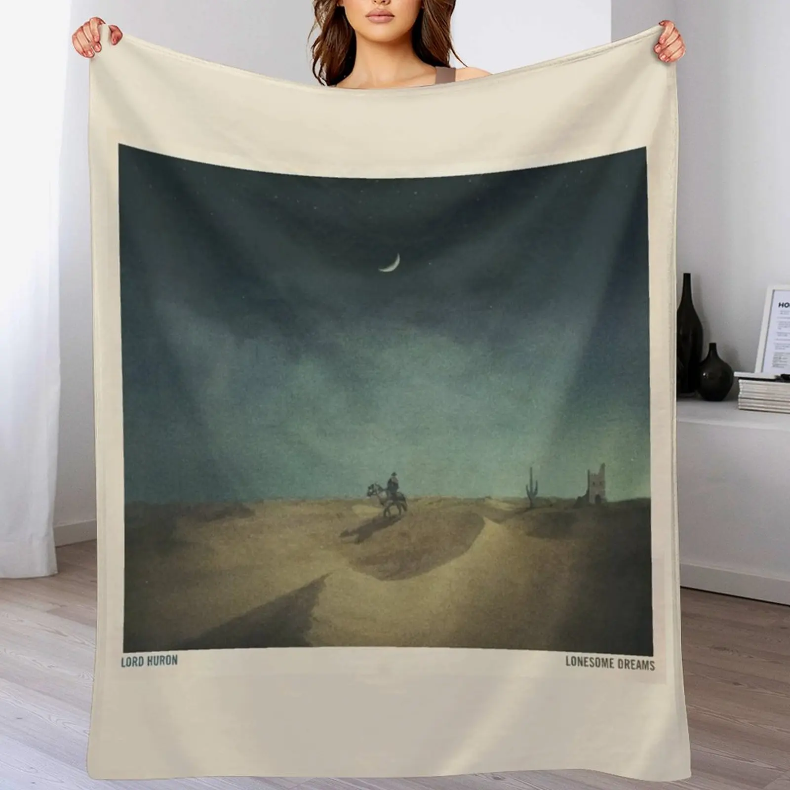 

Lonesome Dreams - Lord Huron Throw Blanket wednesday Soft Beds Baby Flannel Fabric Blankets