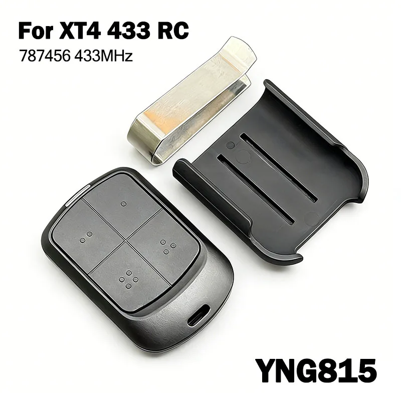 Replacement XT4 433 RC 787456 Garage Door Remote Control / Gate Remote Control Transmitter 433MHz