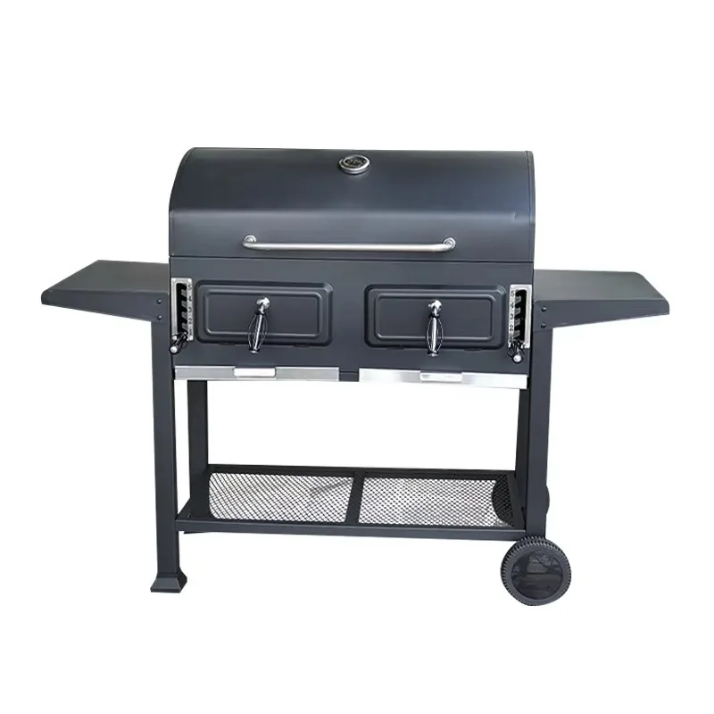 

Outdoor Camping Heavy Duty Barbecue Grill Adjustable Height Large Size Charcoal Bbq Grills
