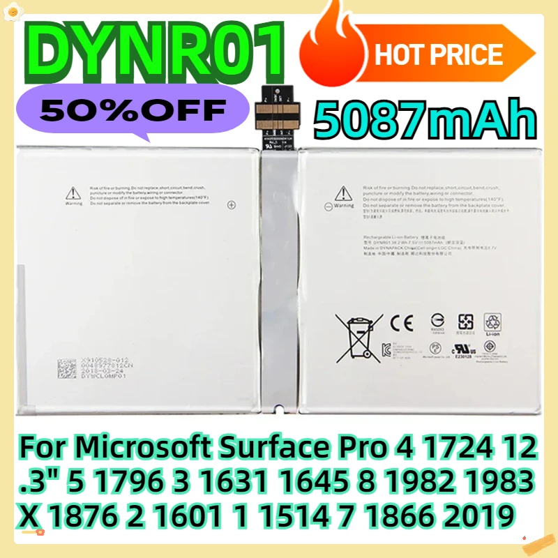 For Microsoft Surface Pro 4 1724 12.3