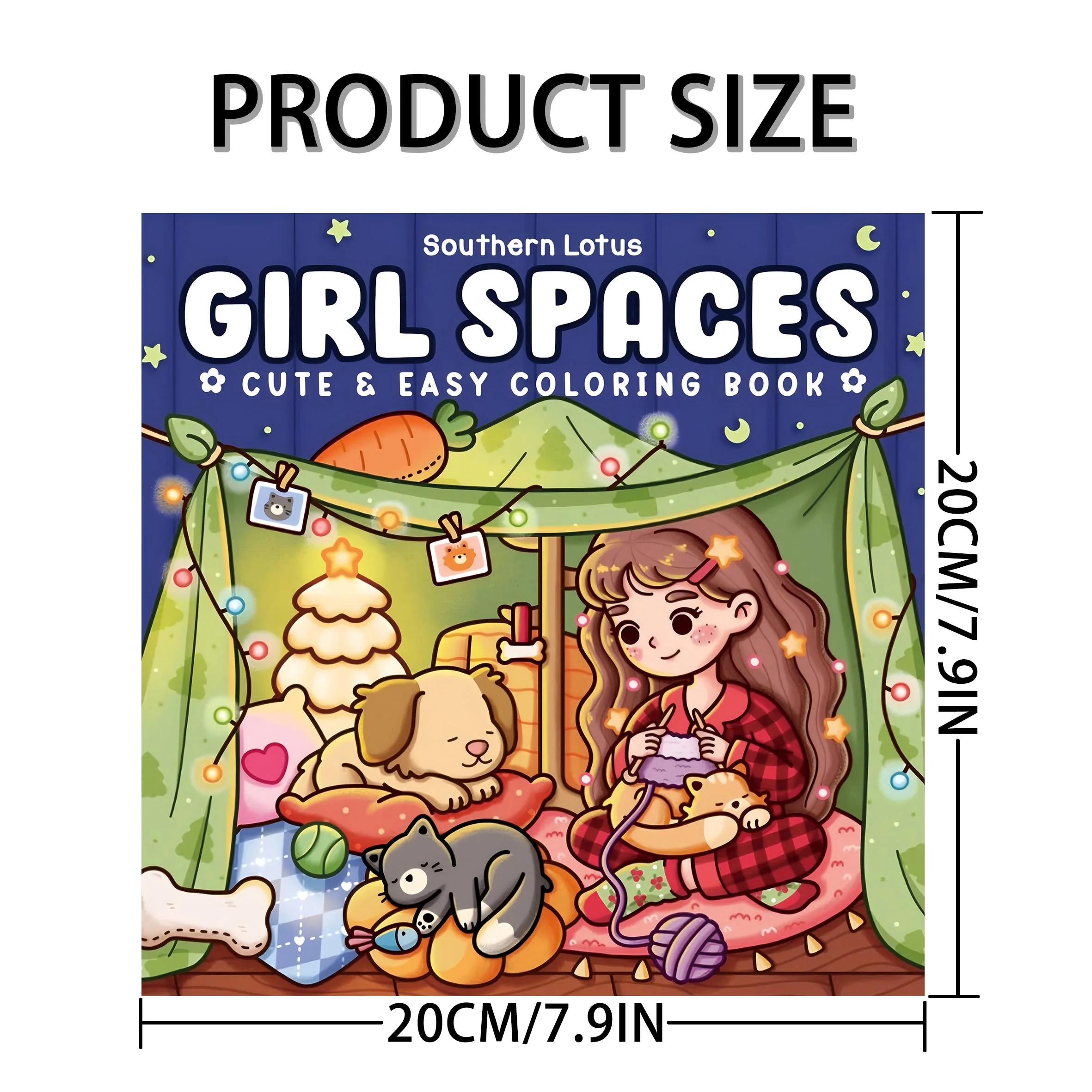 Coloring Book for Girls: Themed Art Journal for Creative Solo Time – Perfect Coloring Pages for Young Girls