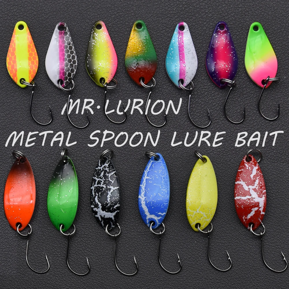 WDJYJ الصيد ملعقة معدنية VIBE إغراء jigbait ، صغيرة سبينر المتذبذب walleyes سمك السلمون المرقط جثم إغراء الأسماك الملونة معالجة الطعم