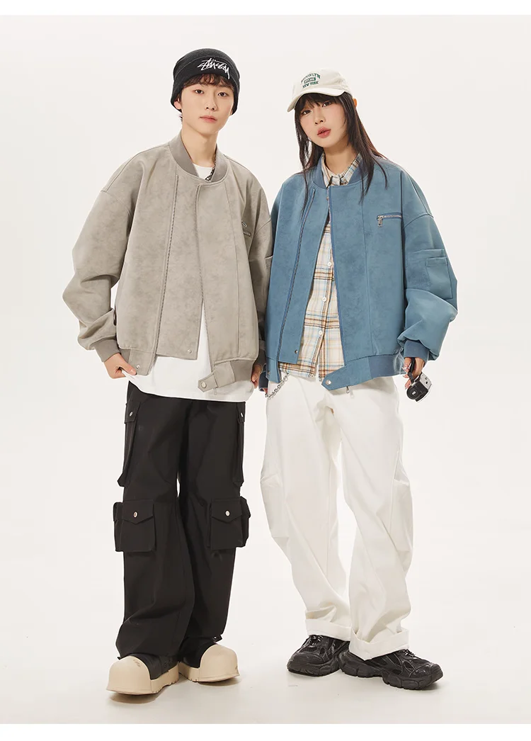 

Bomber Jackets Embroidered Womens Winter Polyurethane Multipockets Windproof Techwear Waterproof Adventure Adjustable Heavy-Duty