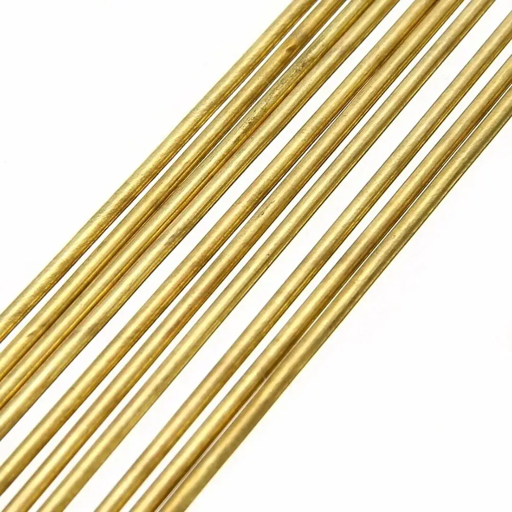1Pcs Durable 1.0mm 1.6mm Brass Rods 100cm Low Temperature Brass Wires Welding Rod For Repair Welding Brazing Soldering