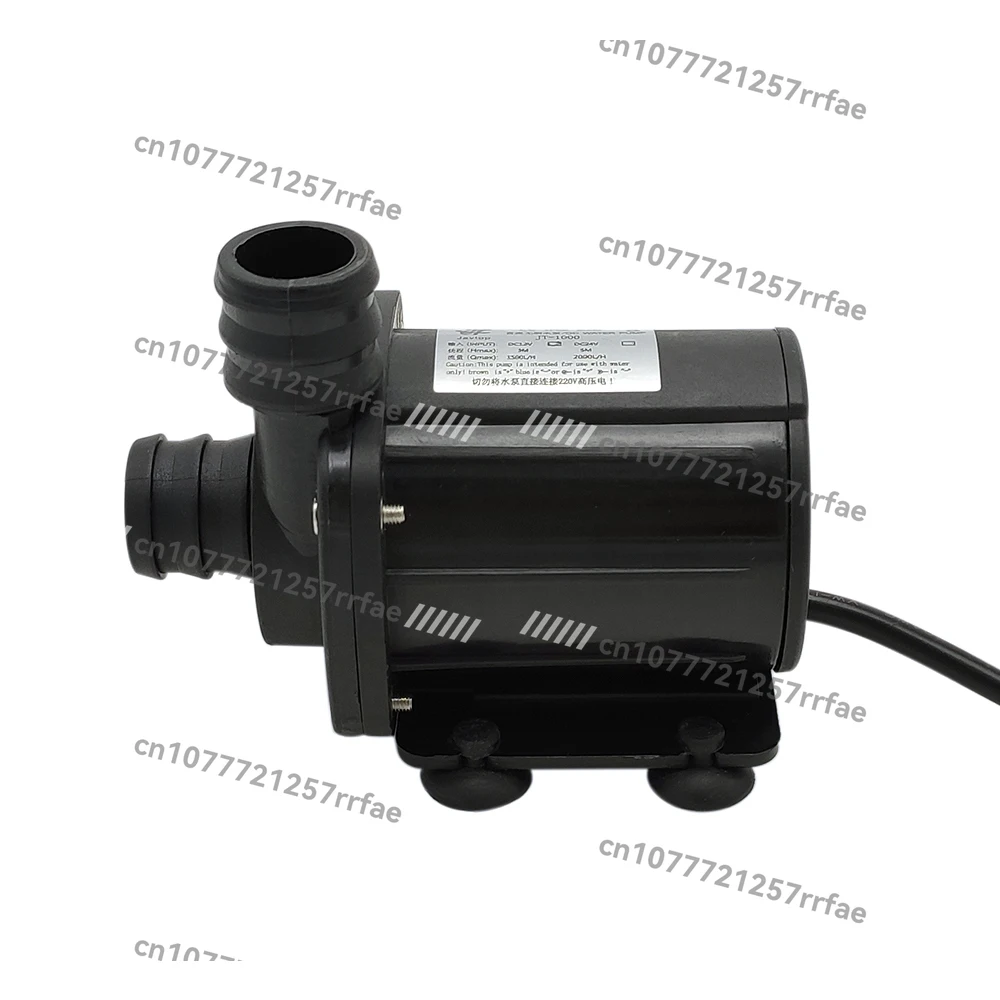 

JT-1000BT 12V 24V 17m high lift variable frequency water pump, three-phase brushless submersible DC water pump 1200 liters/hour