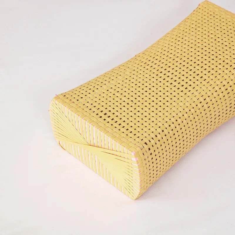 Summer Cooling Pillow PE Rattan Hollow Cooling Pillow Imitation Bamboo Steaming Sauna Pillow Cervical Spine