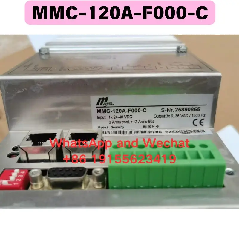 Used MMC-120A-F000-C Driver Functional test OK Quick delivery