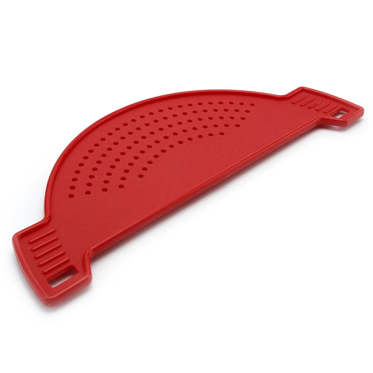 3pcs Pan Strainer Filter Spaghetti Pasta Drainer Washing Fruit Vegetable Straining Tool Kitchen Home Use (Random Color)