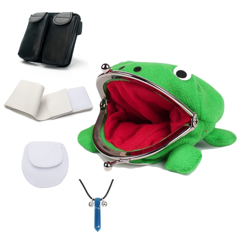 Hot Selling Frog Wallet Anime HarunoSakura Nohara-Rin Ninja Waist Bag Cosplay Costume Accessories