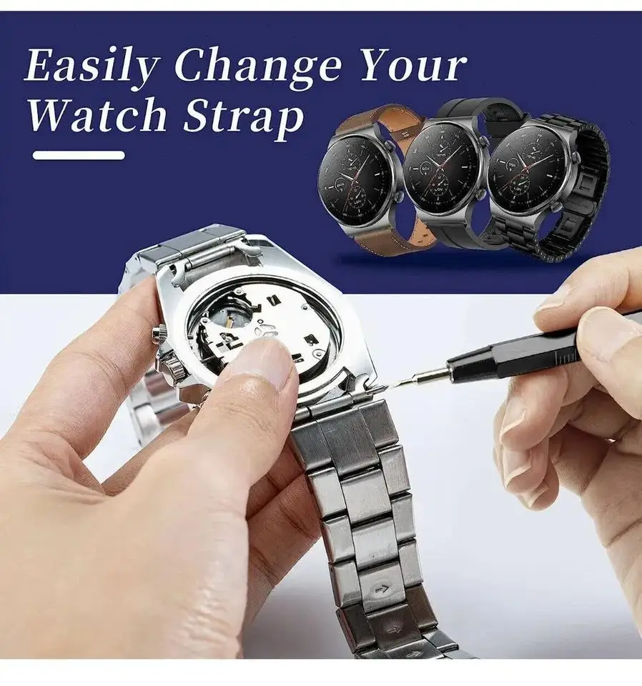 147 Watch Repair tool Kit Watchmaker Back Case Opener Link Pin Spring Bar Remover Horlogemaker Ger