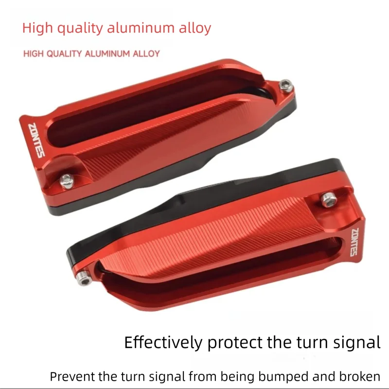 Chekis مناسبة لأجزاء تعديل الدراجة النارية Zontes 368g 703F 703R 703Rr، غطاء حماية التوجيه الخلفي، غطاء مضاد للتصادمات، غطاء حماية إشارة الانعطاف الأمامي