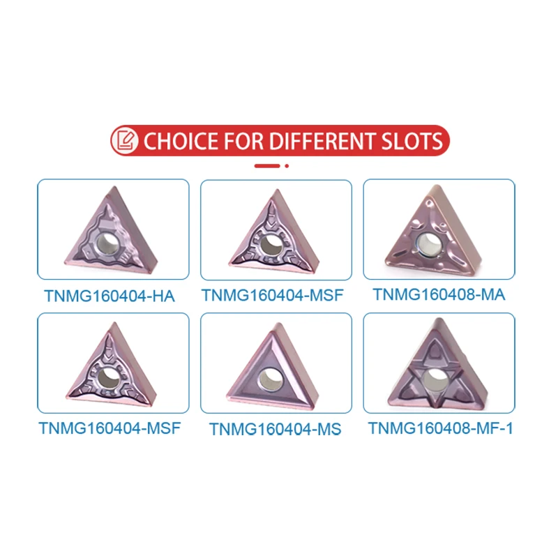 TNMG160408 1125 wkładki z węglika CNC toczenie zewnętrzne narzędzie tokarka metalowa ostrze do stali nierdzewnej TNMG MS MSF MF-1 MA HA