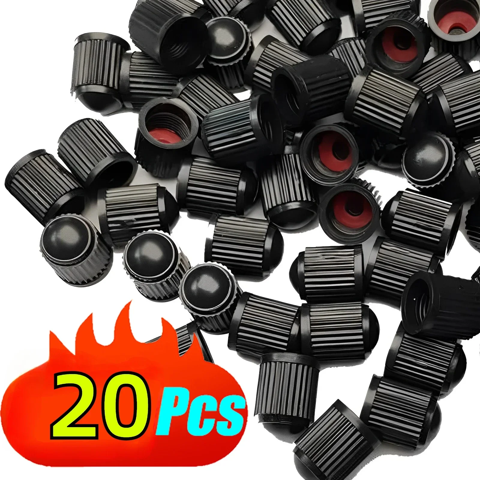 

Tire Valve Dust Caps Stem Covers Plastic Car Wheel Tire Valve Tyre Stem Air Caps Tire Valve Caps Bike Autos Accesorios Amagi