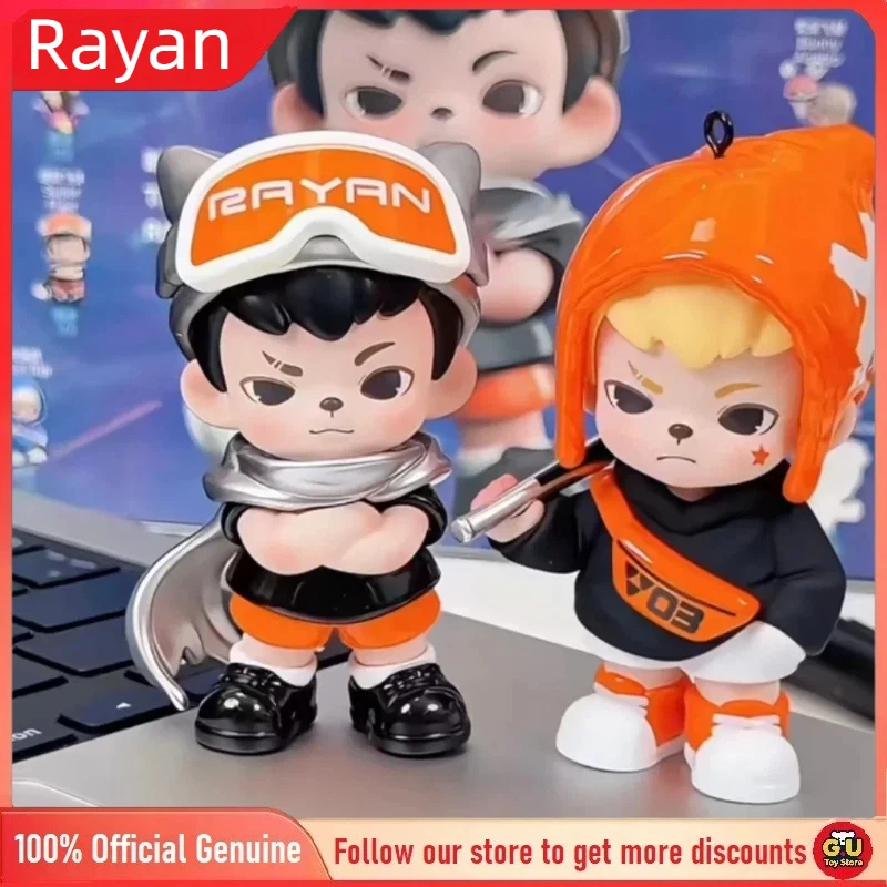 

Original TNTSPACE Rayan Brother Time Rift Mini Series Blind Box Figure Collectible Decor Gift For Anime Lovers Trendy Art Toys