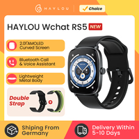 HAYLOU Watch RS5 Smartwatchs 2.01'' AMOLED Display Bluetooth Call Voice Assistant Waterproof Sport Activity Fitness Smart Watch