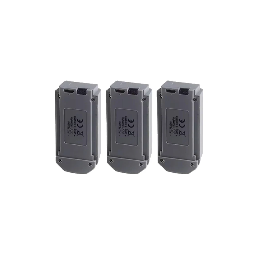 3PCS A11Battery 3.7V 1800mAh RC Drone Lipo Battery Spare Part Kit fit for A11 T1 L28 Remote Control Mini Drone Battery Accessory