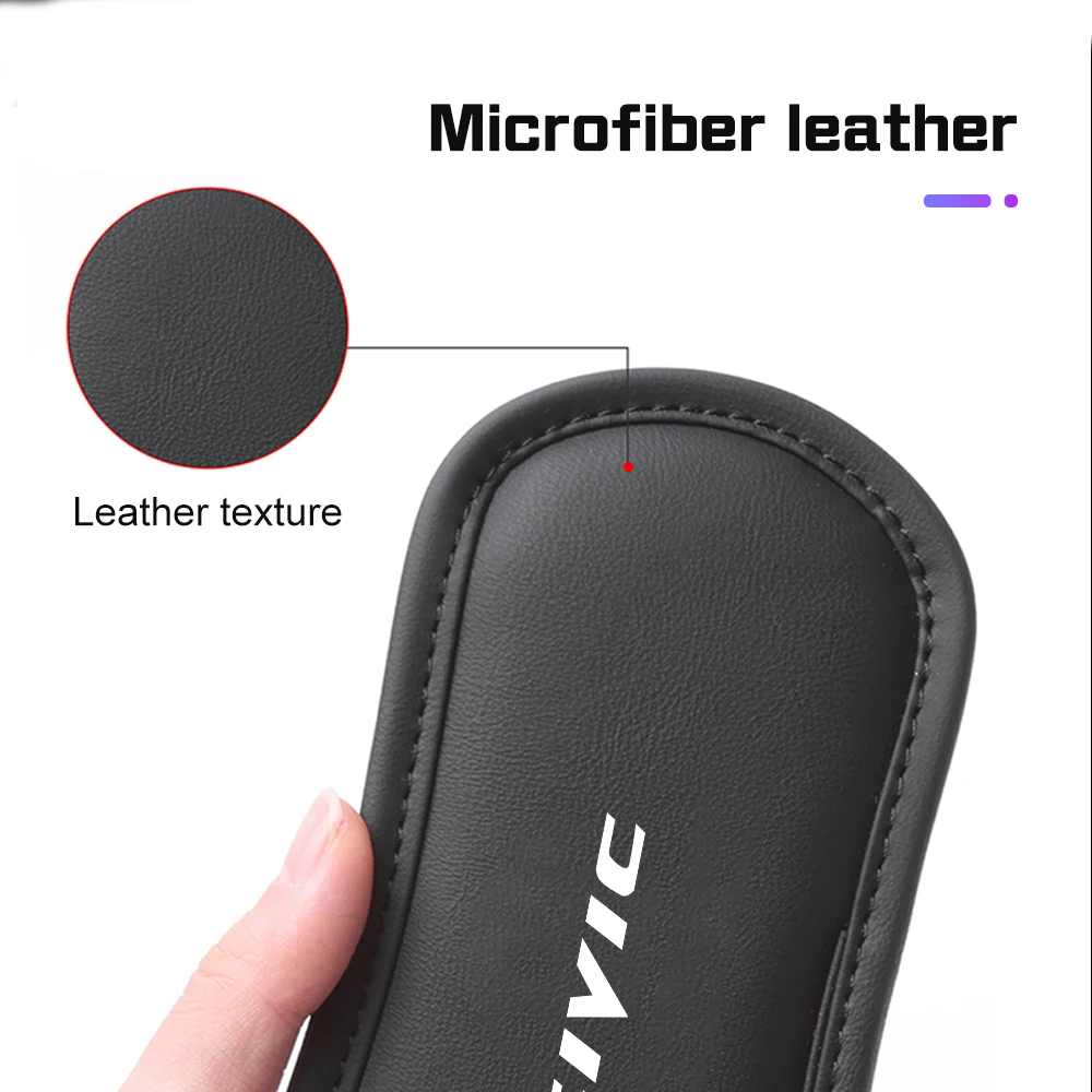 Leather Car Elbow Rest Pad Knee Cushion For CIVIC Accord Insight Odyssey Vezel Jazz CR-V Auto Center Console Leg Mat Accessories view 3